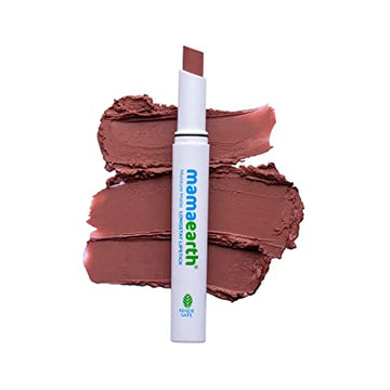 MamaEarth Moisture Matte Long Stay Lipstick-Espresso Brown
