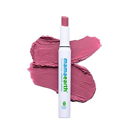 MamaEarth Moisture Matte Long Stay Lipstick-Pink Tulip
