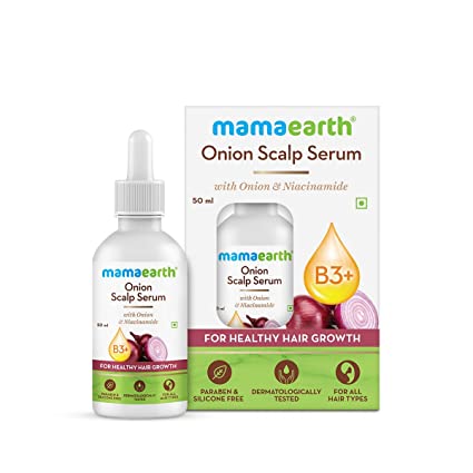 MamaEarth Onion Scalp Serum For Healthy Hair Growth