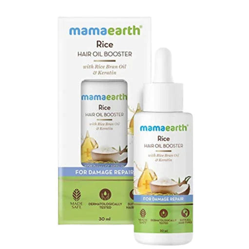Mamaearth Rice Hair Oil Booster For Damage Repair