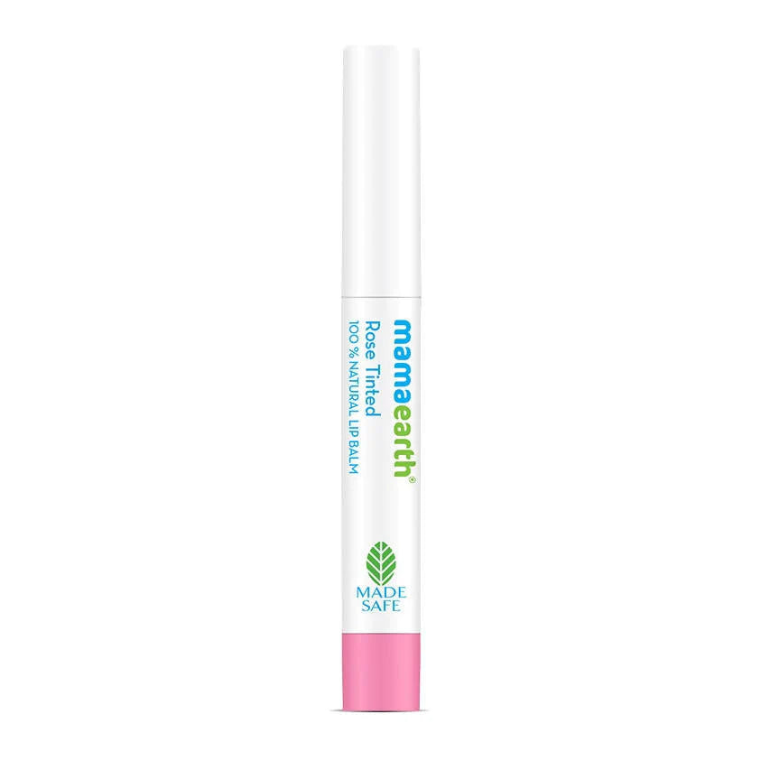 Mamaearth Rose Tinted 100% Natural Lip Balm