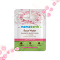 MamaEarth Rose Water Bamboo Sheet Mask with Rose Water & Milk