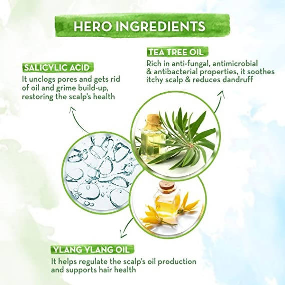 Mamaearth Tea Tree Hair Oil Booster For Dandruff Free Hair