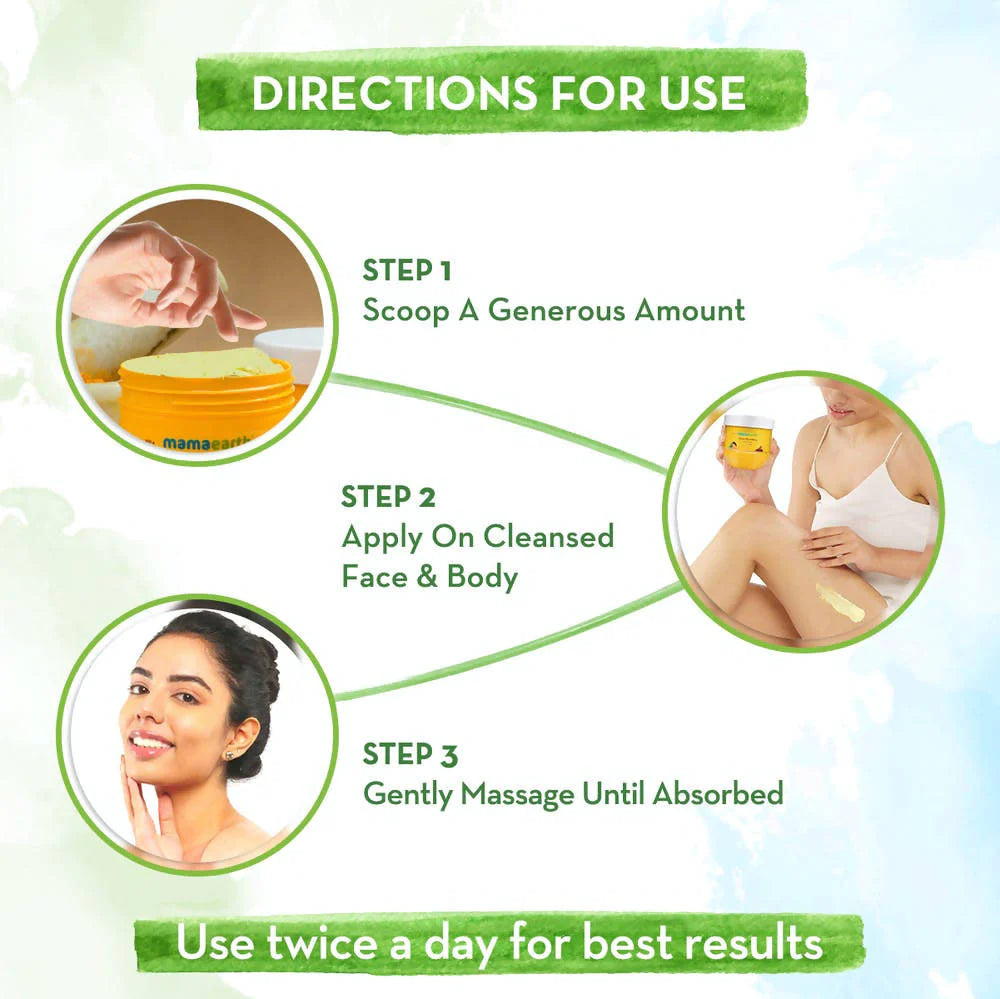 MamaEarth Ubtan Nourishing Cold Cream with Turmeric & Saffron