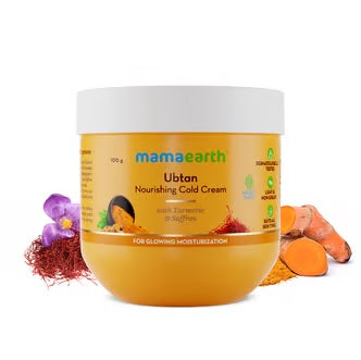 MamaEarth Ubtan Nourishing Cold Cream with Turmeric & Saffron
