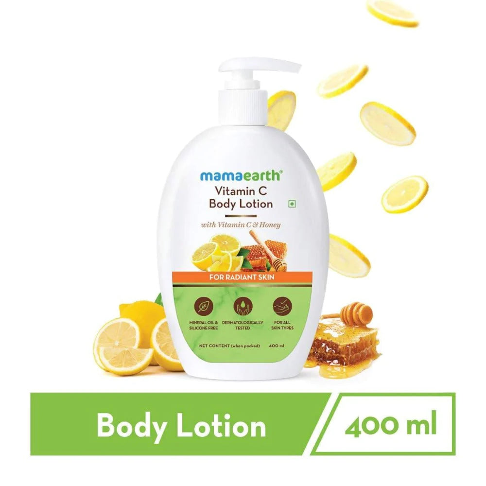 Mamaearth Vitamin C Body Lotion For Radiant Skin
