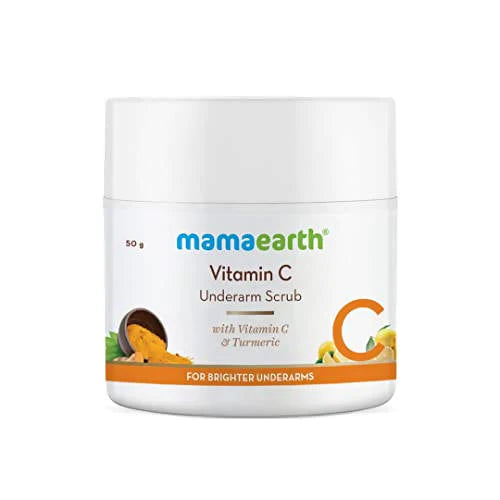 Mamaearth Vitamin C Underarm Scrub For Brighter Underarms