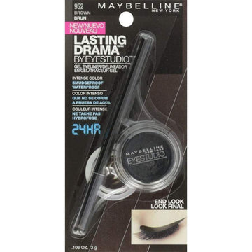 Maybelline New York Eye Studio Lasting Drama Gel Eyeliner - Brown 952
