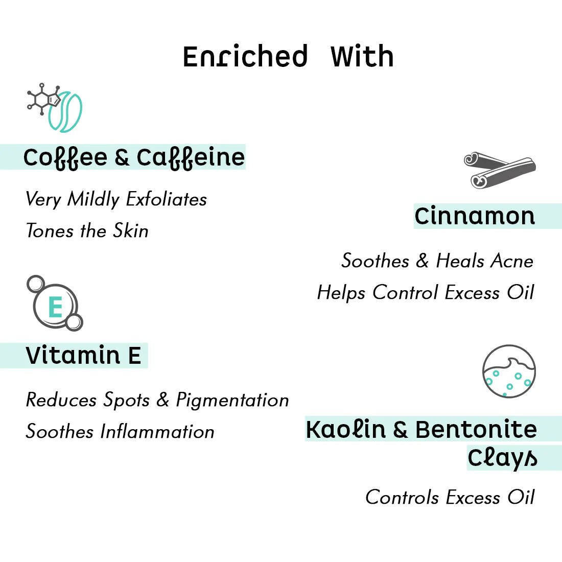 mCaffeine Naked & Raw Cappuccino Coffee Face Scrub