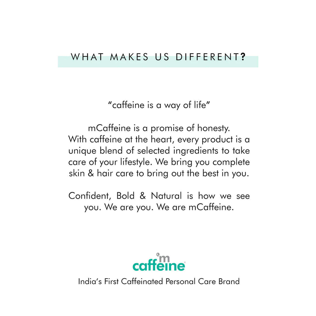 mCaffeine Naked & Raw Coffee Face Wash