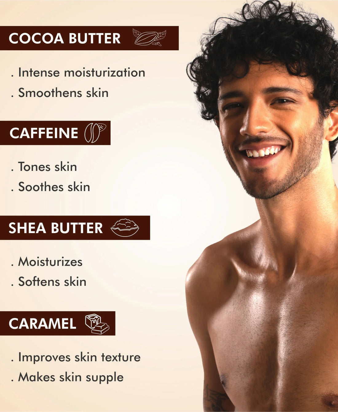 mCaffeine Naked and Rich Choco Body Lotion