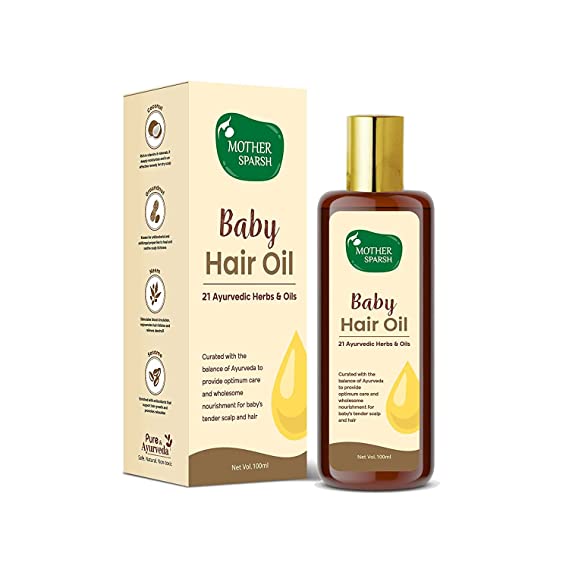 Mother Sparsh Ayurvedic Baby Hair Oil