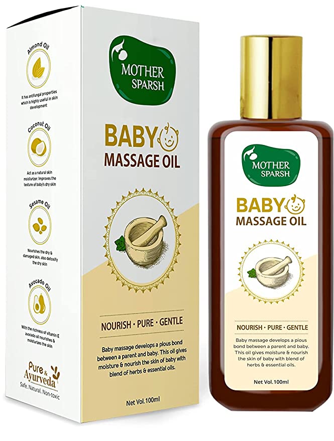 Mother Sparsh Ayurvedic Baby Massage Oil