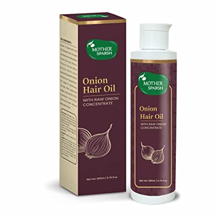 Mother Sparsh Onion Hair Oil With Raw Onion Concentrate