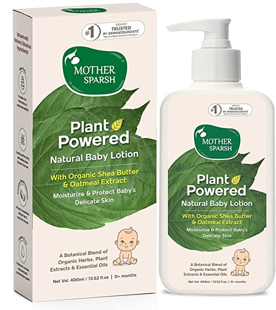 Mother Sparsh Plant Powered Natural Baby Lotion
