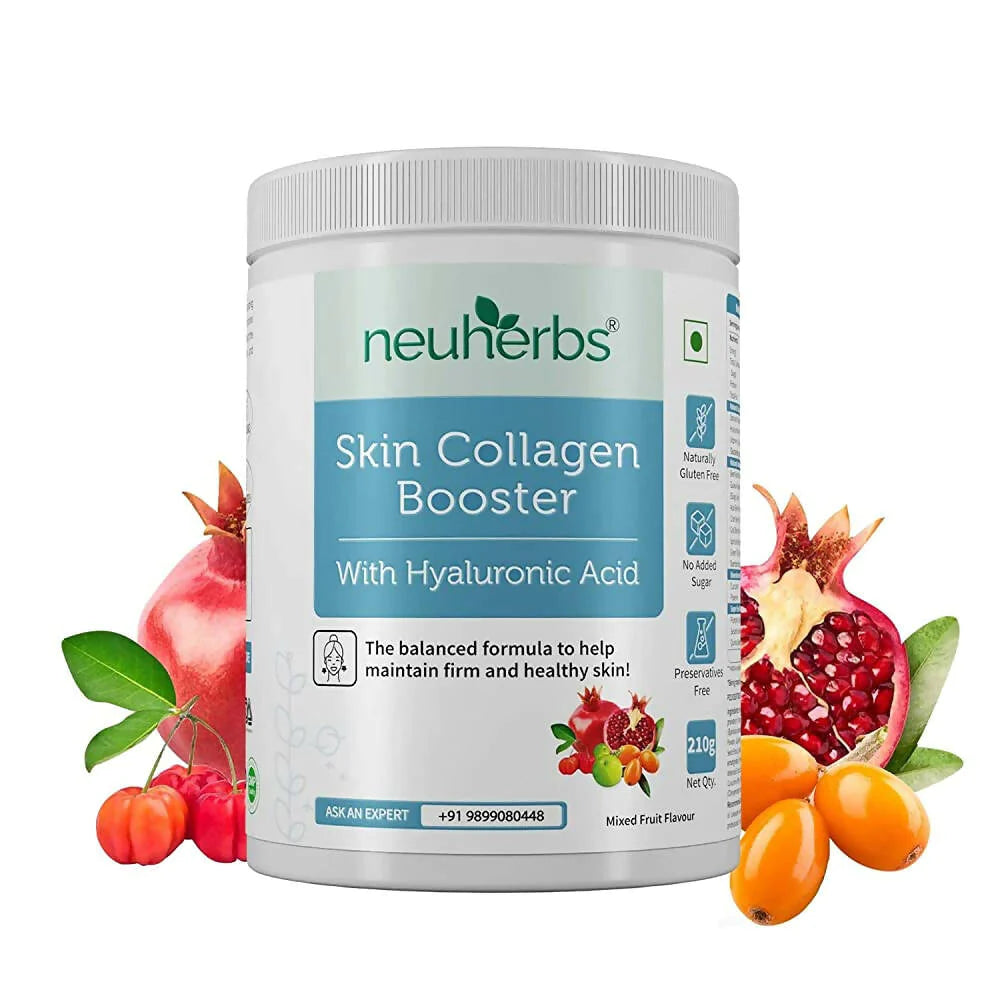 Neuherbs Skin Collagen Booster Powder-Mixed Fruit Flavor