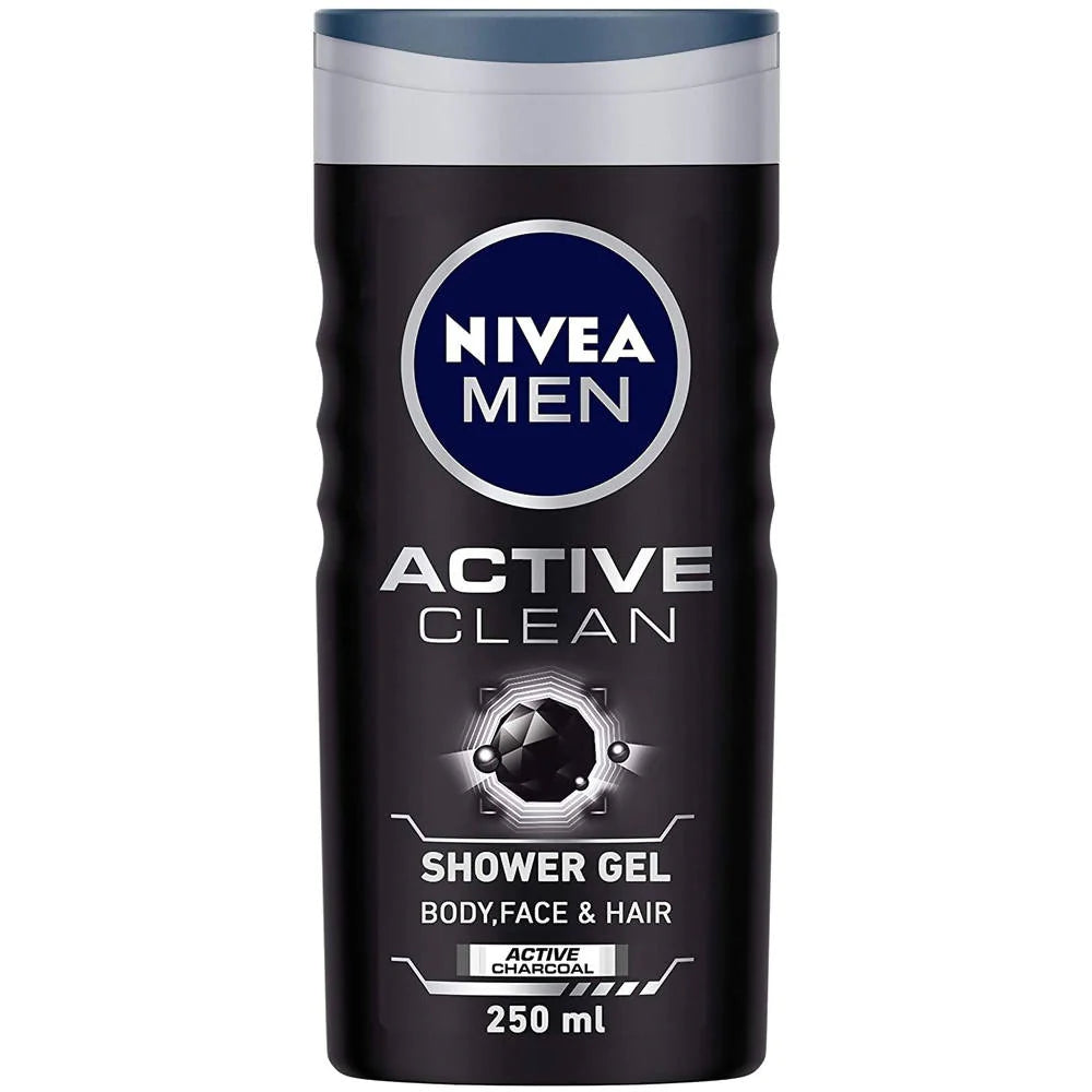 Nivea Men Active Clean Shower Gel - Active Charcoal