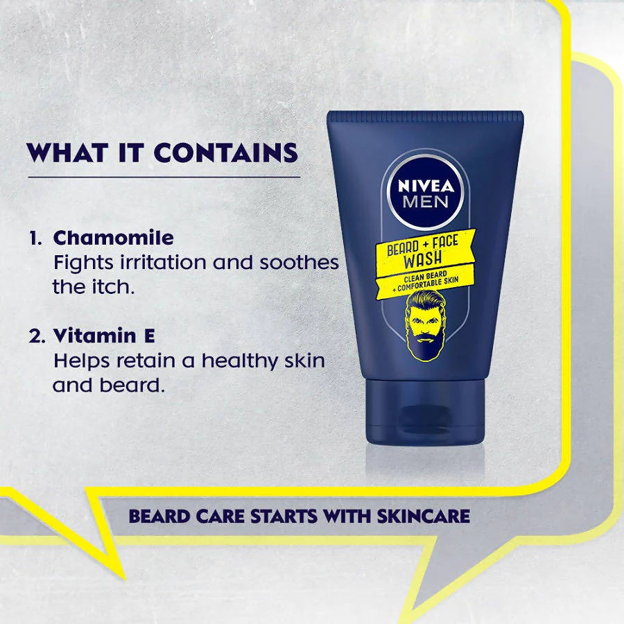 Nivea MEN Beard and Face Wash