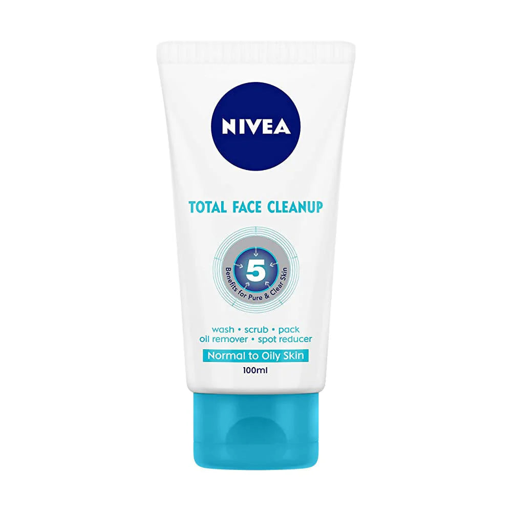 Nivea Total Face Cleanup Face Wash for Women