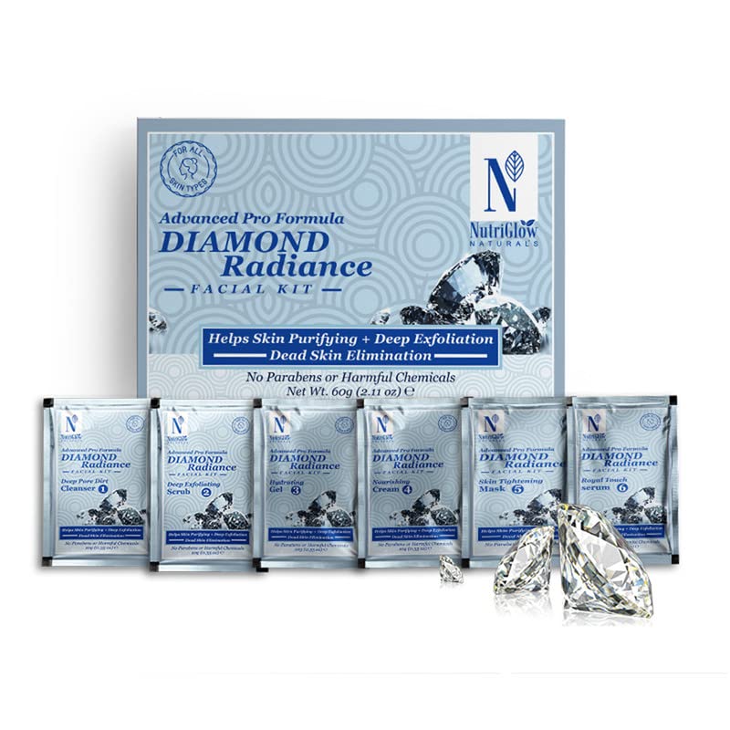 NutriGlow NATURAL'S Advanced Pro Formula Diamond Radiance Facial Kit