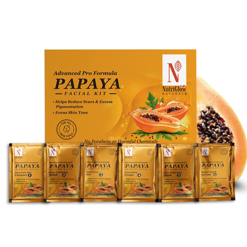 NutriGlow NATURAL'S Advanced Pro Formula Papaya Facial Kit