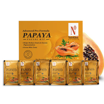 NutriGlow NATURAL'S Advanced Pro Formula Papaya Facial Kit