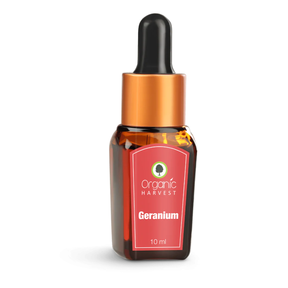 Organic Harvest Geranium Essential Oil