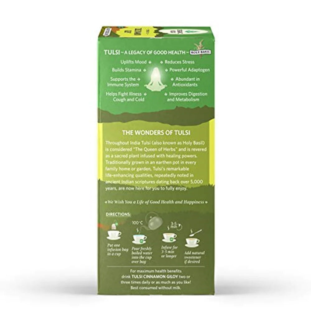 Organic India Tulsi Cinnamon Giloy Tea