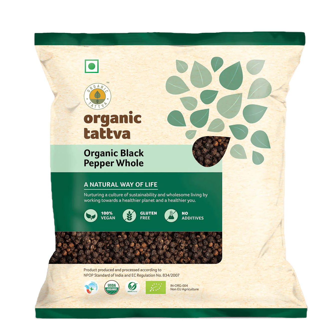 Organic Tattva Black Pepper Whole