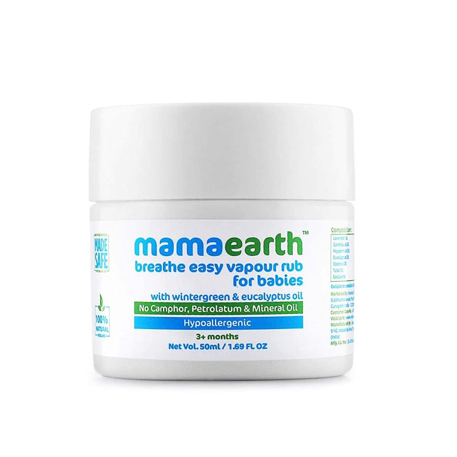 MamaEarth Natural Breathe Easy Vapour Rub Balm