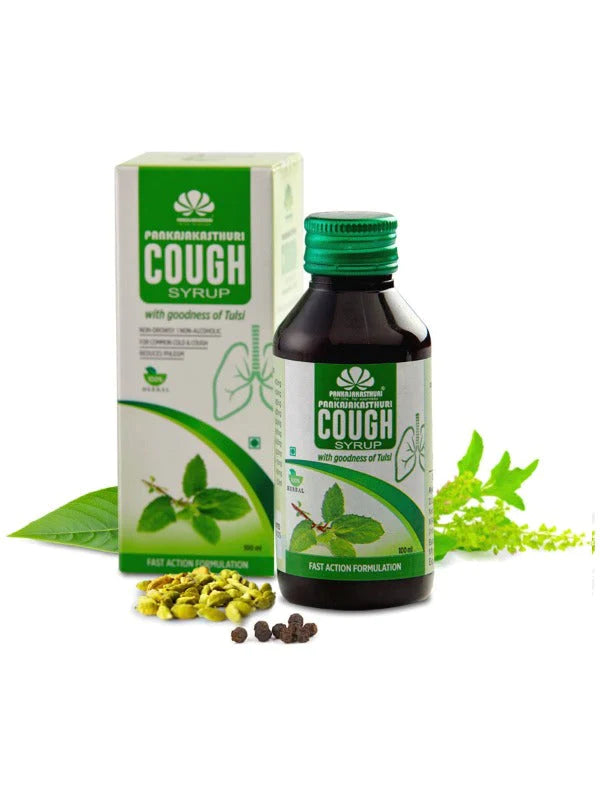 Pankajakasthuri Cough Syrup with Tulsi