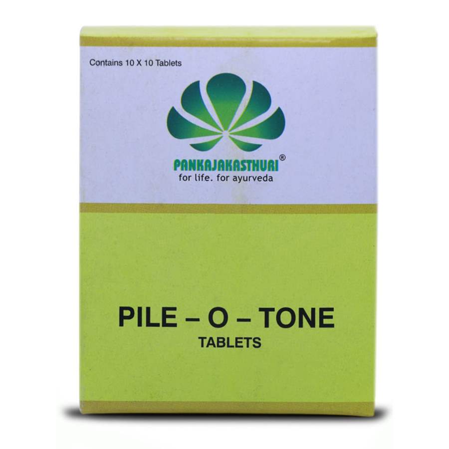 Pankajakasthuri Pile - O - Tone Tablets