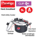 Prestige Svachh Clip-on Hard Anodised Pressure cooker