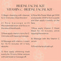 Professional O3+ Bridal Facial Kit Vitamin C Glowing Skin