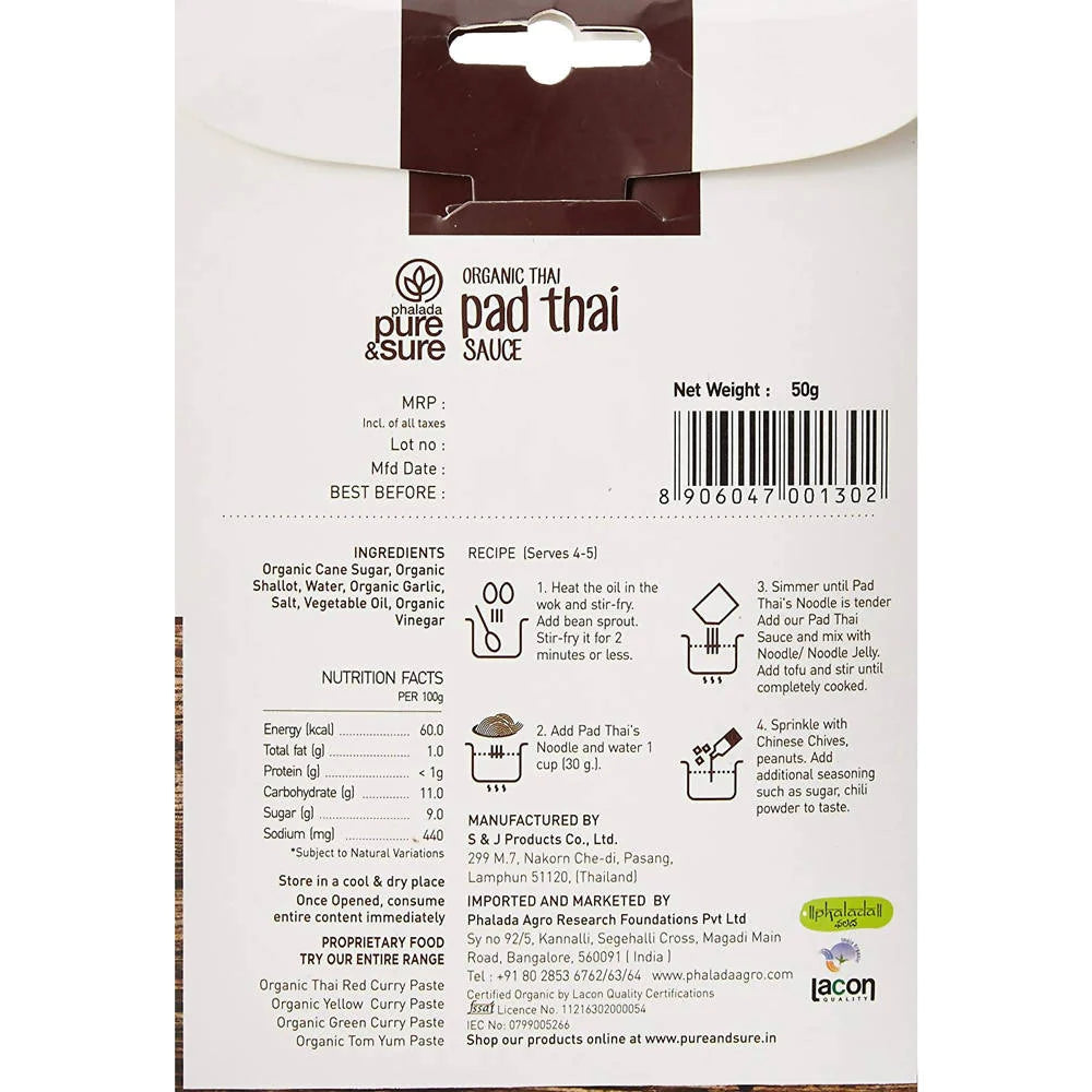 Pure & Sure Organic Pad Thai Sauce