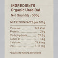 Pure & Sure Urad Dal Split Organic Pulses