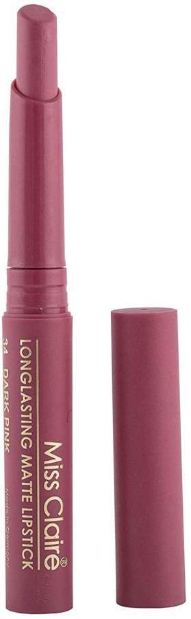 Miss Claire Longlasting Matte Lipstick, Dark Pink 34