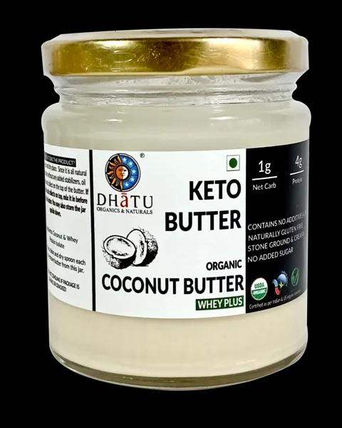 Dhatu Organics & Naturals Keto Coconut Butter (Whey Plus)