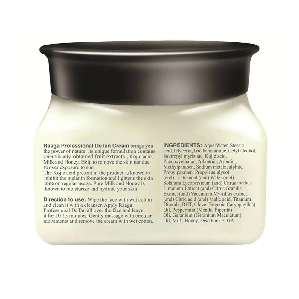 Raaga Professional De - Tan with Kojic & Milk for a Radiant Skin