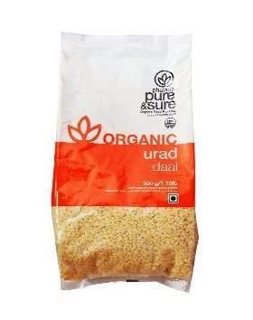 Pure & Sure Urad Dal Whole White