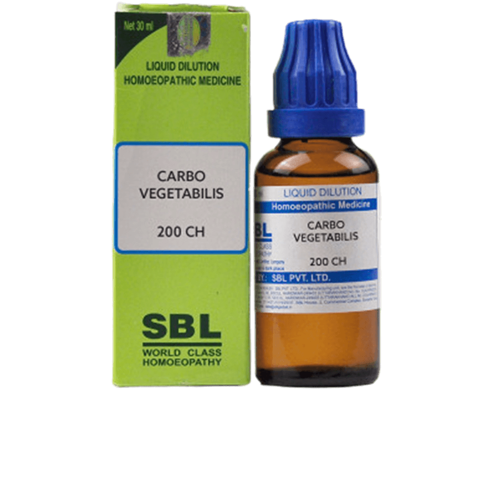 sbl carbo vegetabilis  - 6 CH