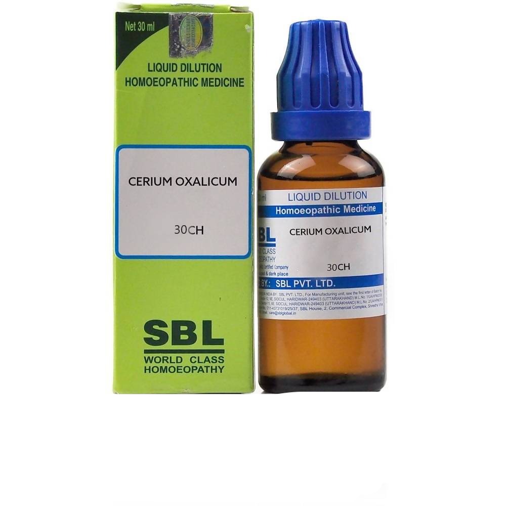 sbl cerium oxalicum  - 30 CH