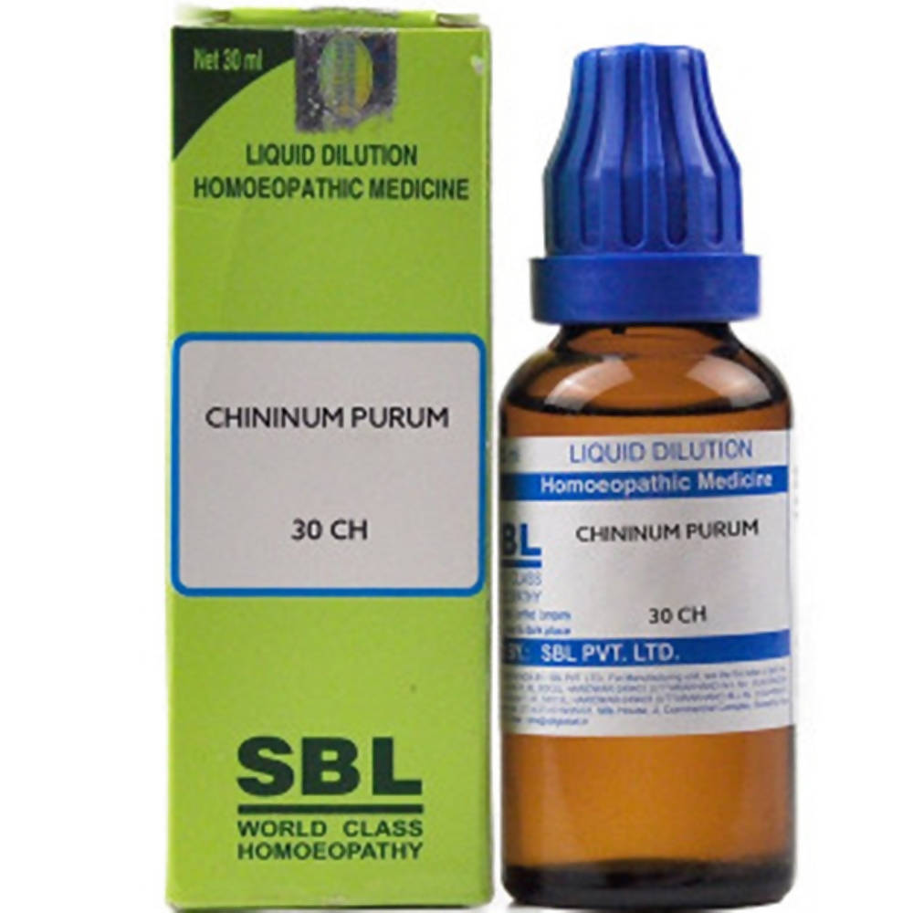 sbl chininum purum  - 30 CH