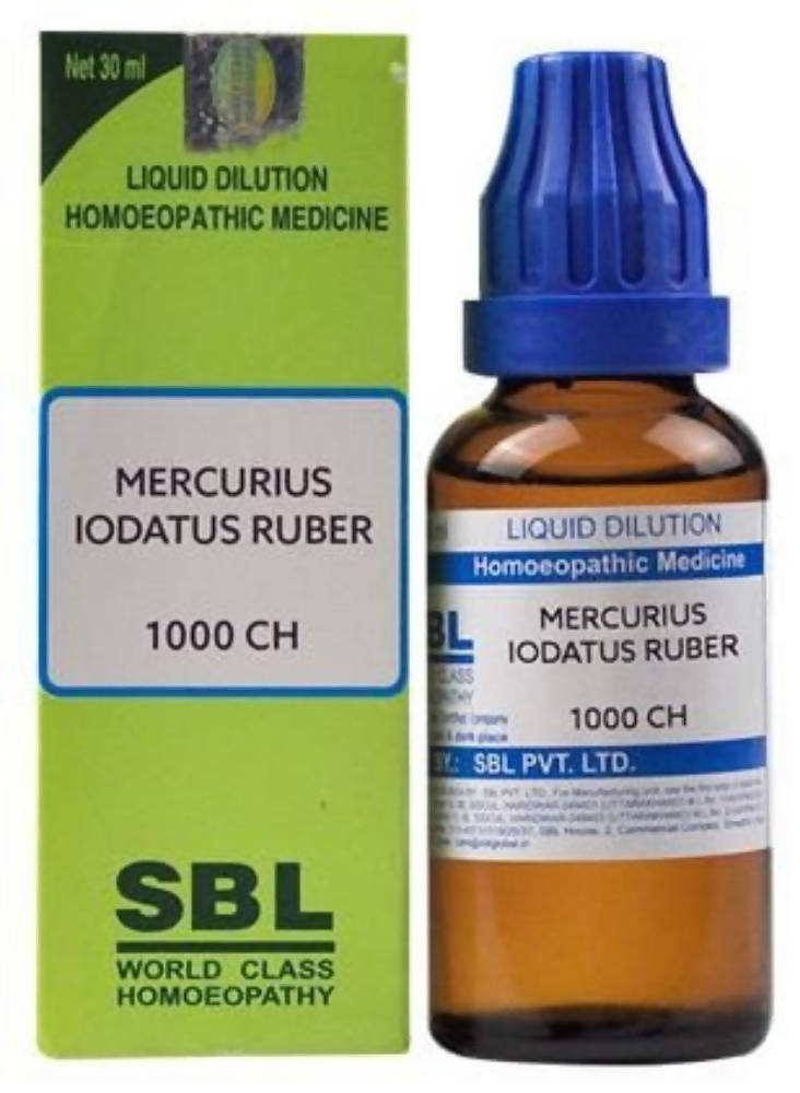 sbl mercurius iodatus ruber  - 1000 CH