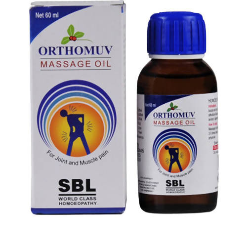 sbl orthomuv massage oil - 60 ml