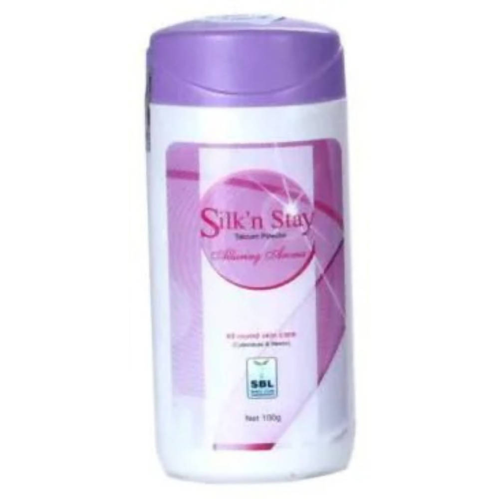 sbl silk n stay talcum powder - 100 gm