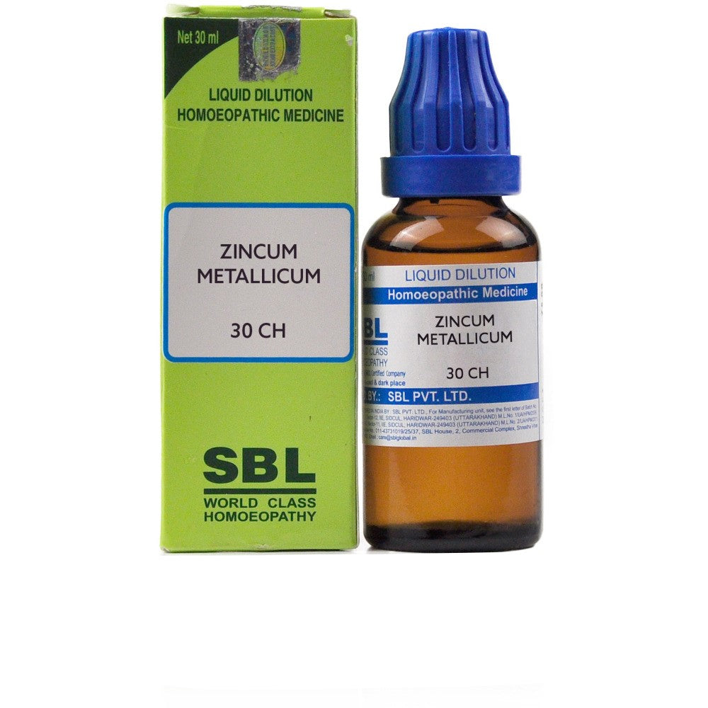 sbl zincum metallicum  - 6 CH