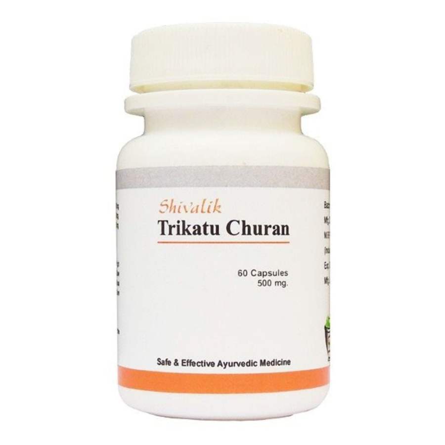 Shivalik Herbals Trikatu Churan 500mg Capsules