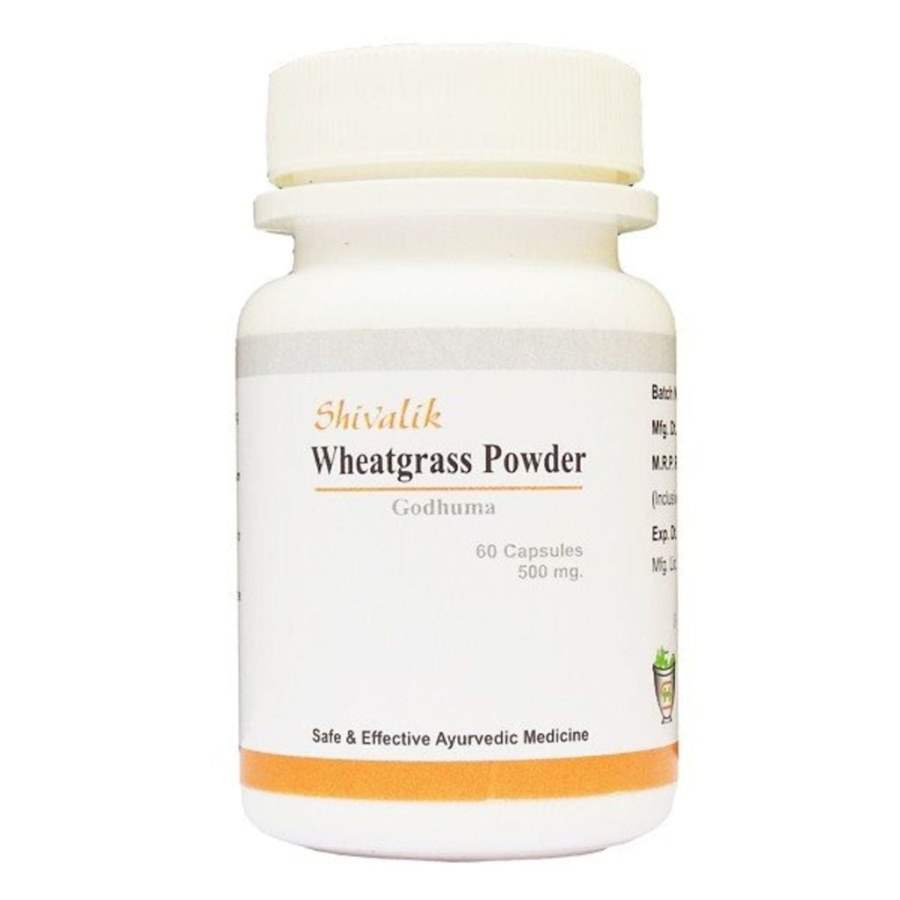 Shivalik Herbals Wheatgrass Powder Capsules