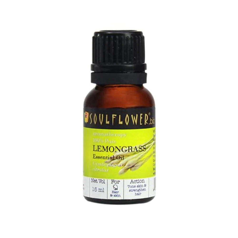 Soulflower Lemongrass Essential Oil